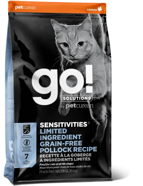 Go! Sensitivities Limited Ingredient Grain Free Pollock Recipe For Cats