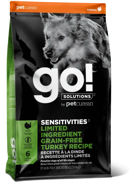 Go! Sensitivities Limited Ingredient Grain Free Turkey Recipe For Dogs