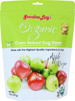 Grandma Lucy's Organic Apple Oven Baked Dog Treats