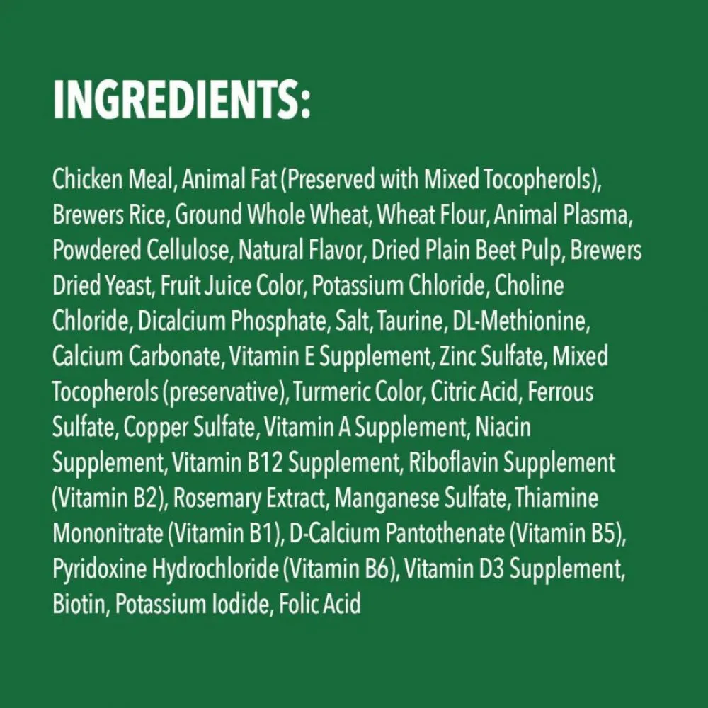 Greenies Smartbites Hairball Control Chicken Cat Treats