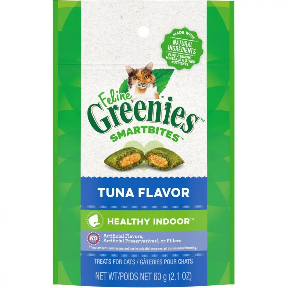 Greenies Smartbites Hairball Control Tuna Cat Treats