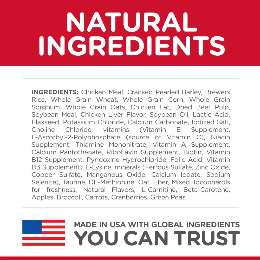 Hill's Science Diet Adult 7  Chicken, Rice, and Barley Recipe Dry Dog Food