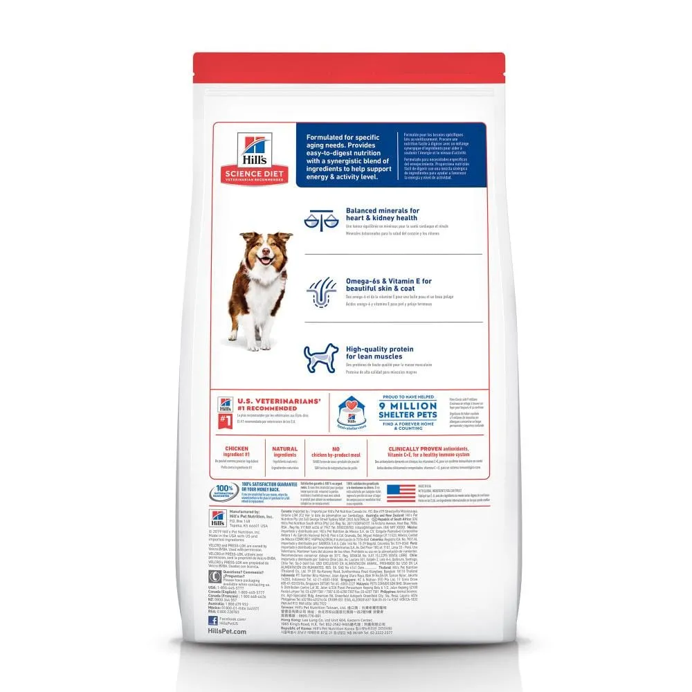 Hill's Science Diet Adult 7  Chicken, Rice, and Barley Recipe Dry Dog Food
