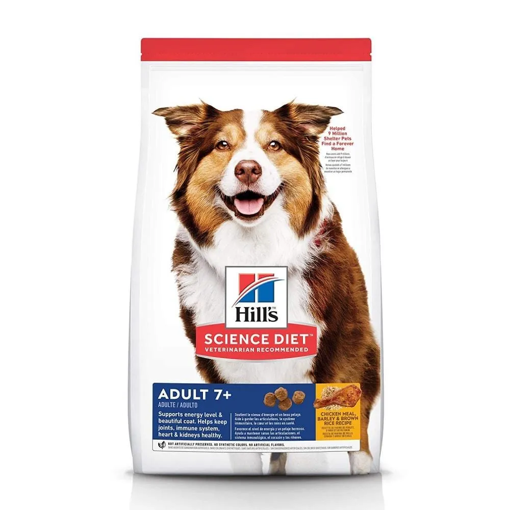 Hill's Science Diet Adult 7  Chicken, Rice, and Barley Recipe Dry Dog Food