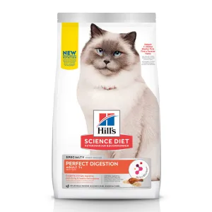 Hill's Science Diet Adult 7  Perfect Digestion Chicken Dry Cat Food