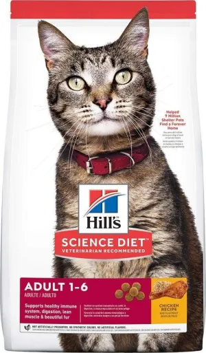 Hill's Science Diet Adult Chicken Recipe Dry Cat Food