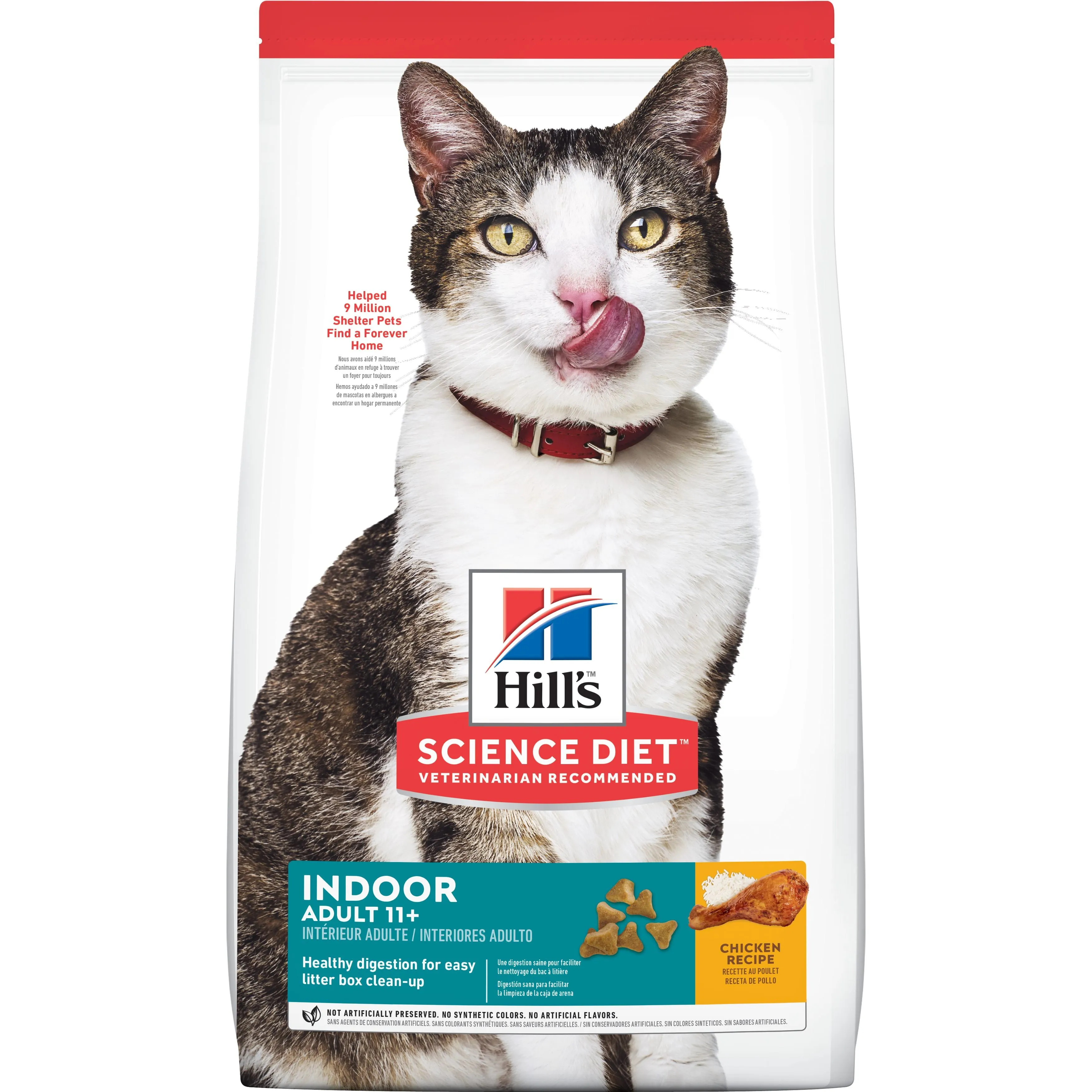 Hill's Science Diet Indoor Senior 11  Dry Cat Food, Chicken Recipe