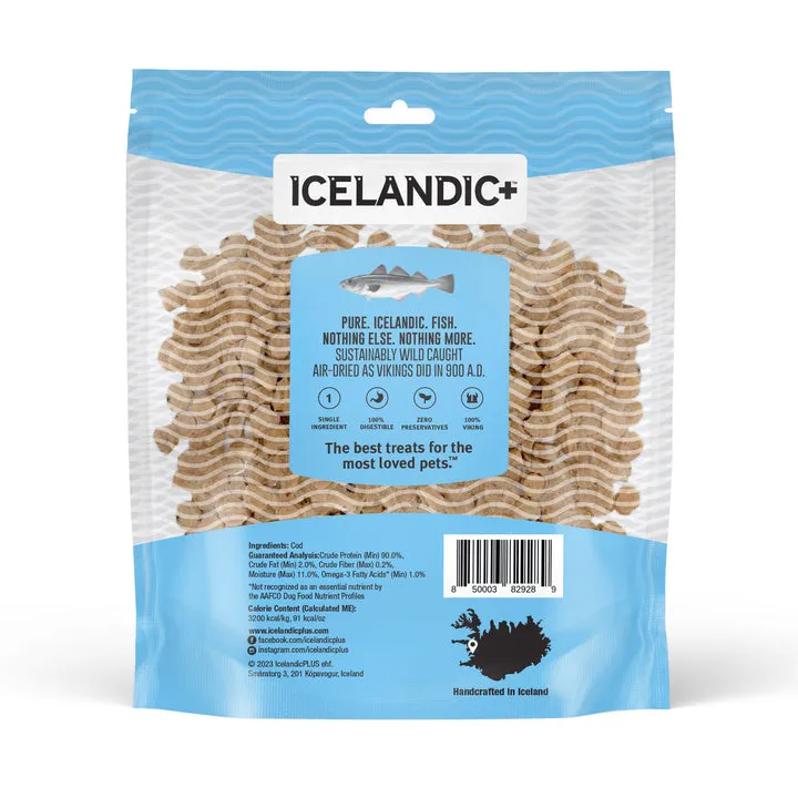 Icelandic  Mini Cod Fish Chip Treats for Training & Small Dogs