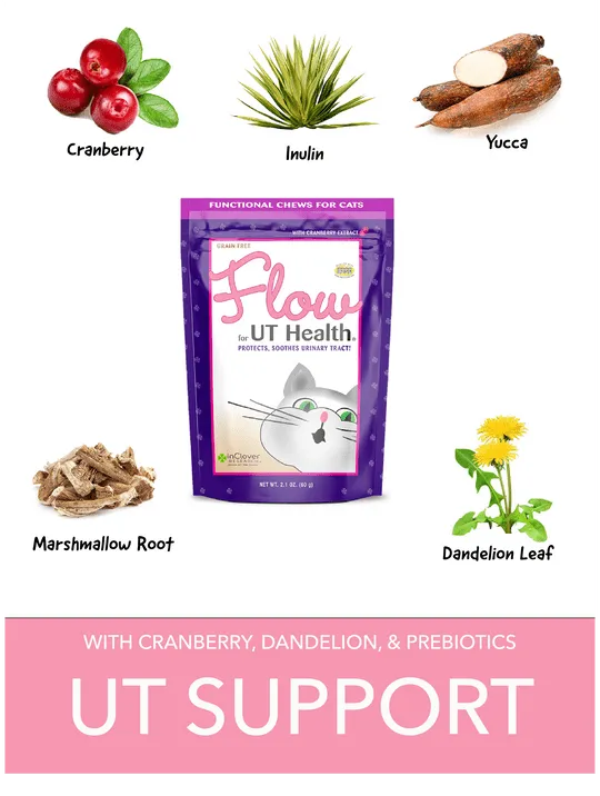 InClover Flow Urinary Tract Health Soft Chews Supplement for Cats