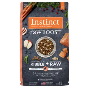 Instinct Raw Boost Grain Free Real Salmon Recipe Dog Food