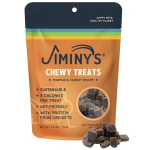 Jiminy's Cricket Cookie Pumpkin & Carrot Training Dog Treats - 6oz