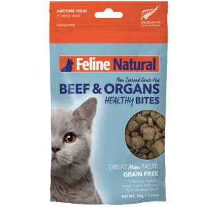 K9 Natural Healthy Bites Beef Cat Treats