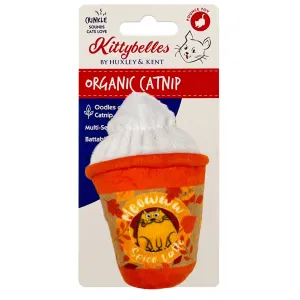 Kittybelles Meow Spice Latte Orange Cat Toys