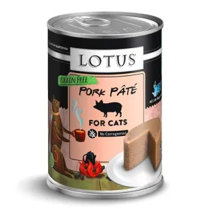 Lotus Cat Grain-Free Pork Pate Canned Cat Food