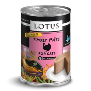 Lotus Cat Grain-Free Turkey Pate Canned Cat Food