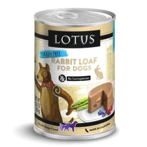 Lotus Dog Grain-Free Rabbit Loaf Canned Dog Food