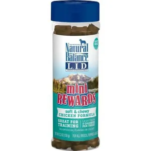 Natural Balance LID Mini Rewards Chicken Formula Soft & Chewy Dog Treats