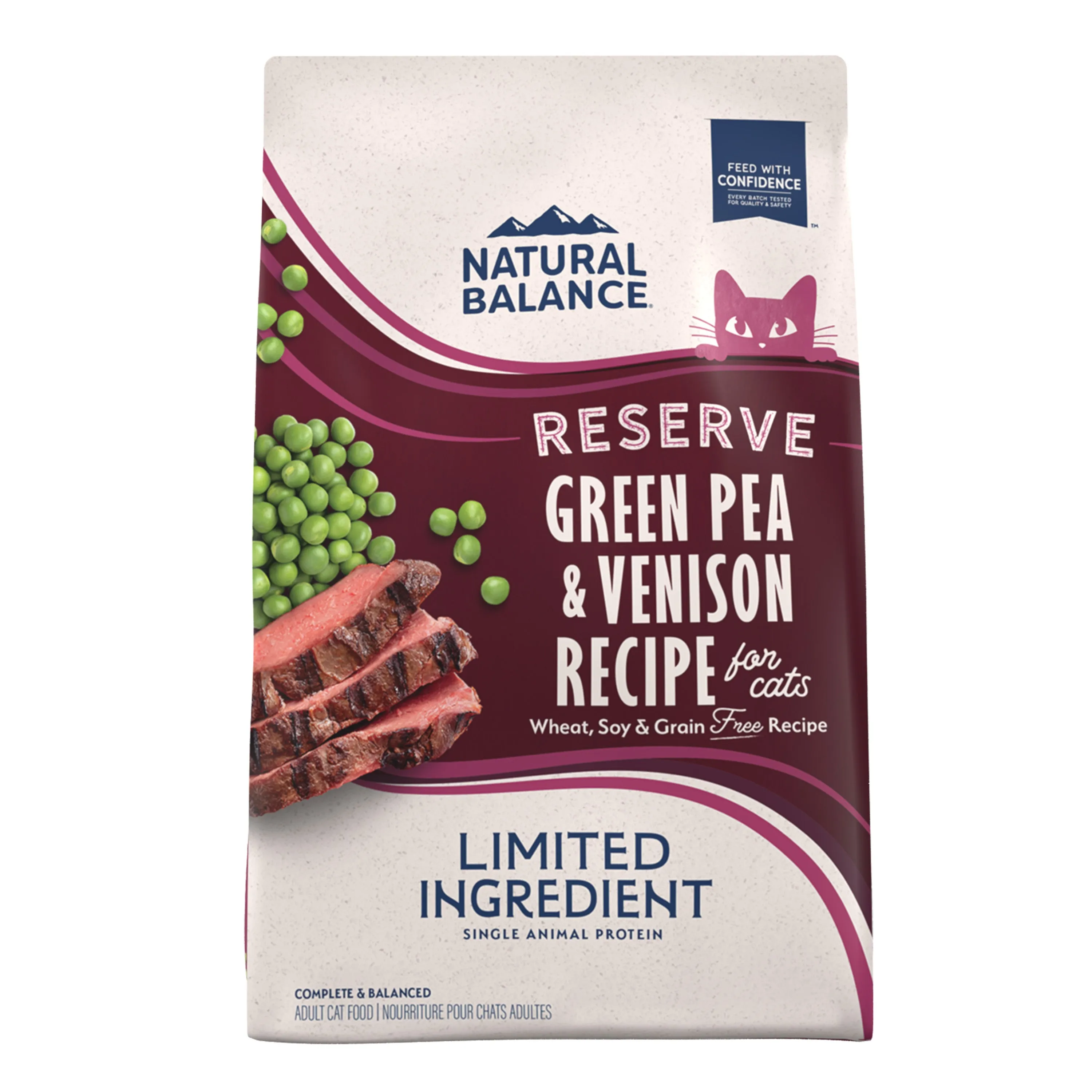 Natural Balance® Limited Ingredient Reserve Green Pea & Venison Recipe Cat Dry