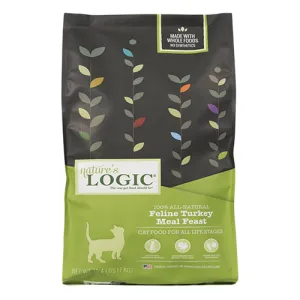 Nature's Logic Feline Turkey Meal Feast Dry Dog Food