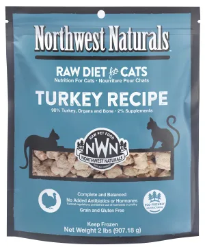 Northwest Naturals Frozen Turkey Nibbles Cat Food
