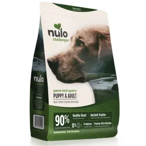 Nulo Challenger Gamebird Quarry Duck, Turkey, & Guinea Fowl Dog Food