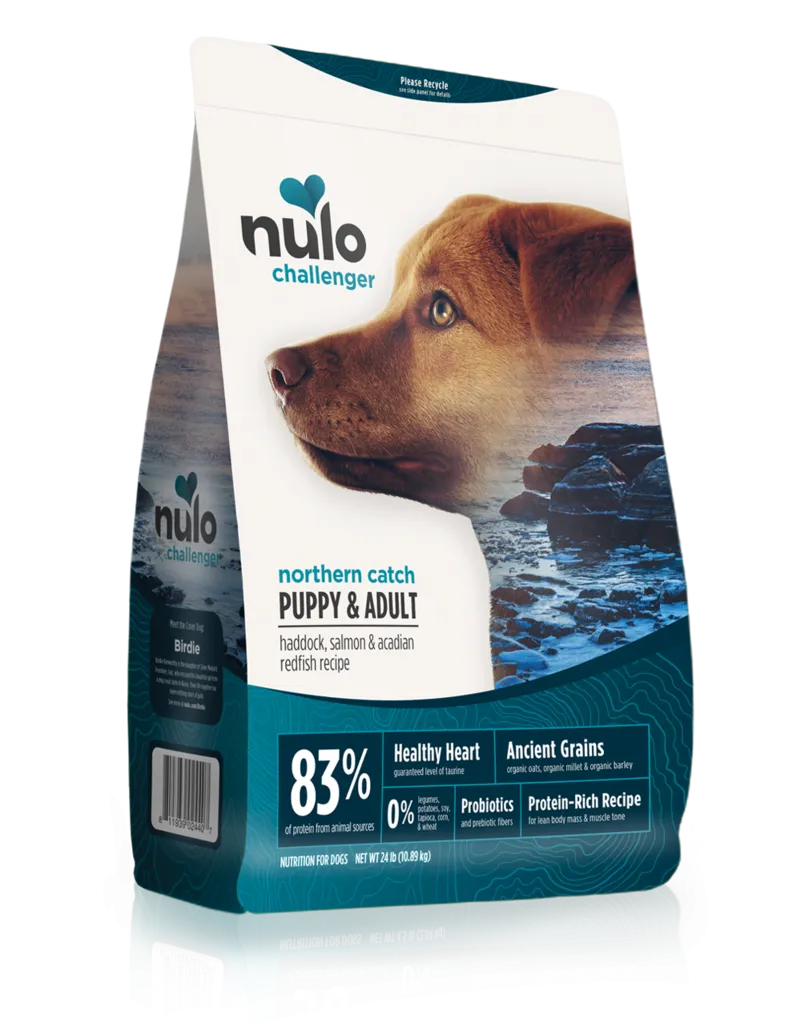Nulo Challenger High-Meat Kibble Haddock, Salmon & Redfish for Dogs