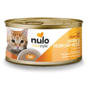 Nulo Freestyle Cat & Kitten Chicken & Chicken Liver Recipe in Broth