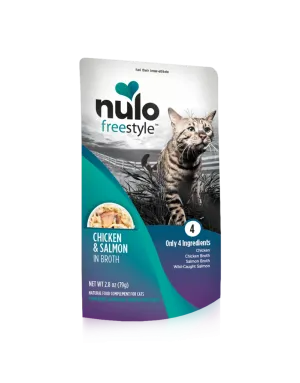 Nulo FreeStyle Chicken & Salmon in Broth Recipe for Cats