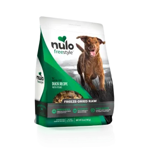 Nulo FreeStyle Dog Freeze-Dried Raw Grain-Free Duck With Pears