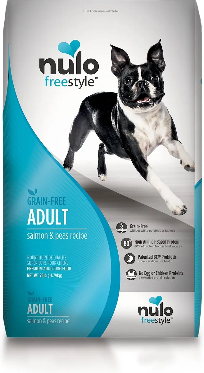 Nulo FreeStyle Grain Free Salmon and Peas Recipe Dry Dog Food