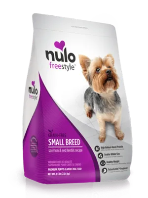 Nulo Freestyle Grain Free Small Breed Salmon and Red Lentil Dry Dog Food