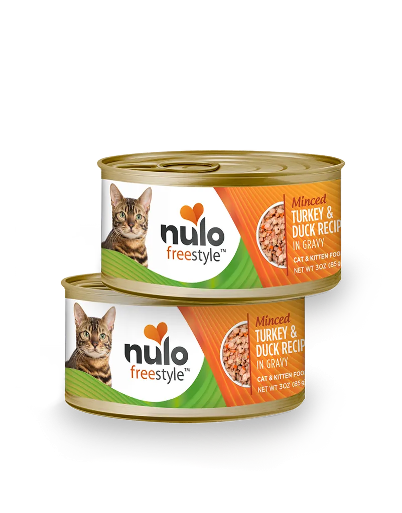 Nulo FreeStyle Minced Turkey & Duck Recipe in Gravy Cat & Kitten Food