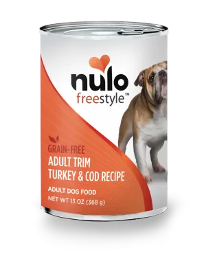Nulo FreeStyle Trim Grain Free Turkey & Cod Recipe Canned Adult Dog Food