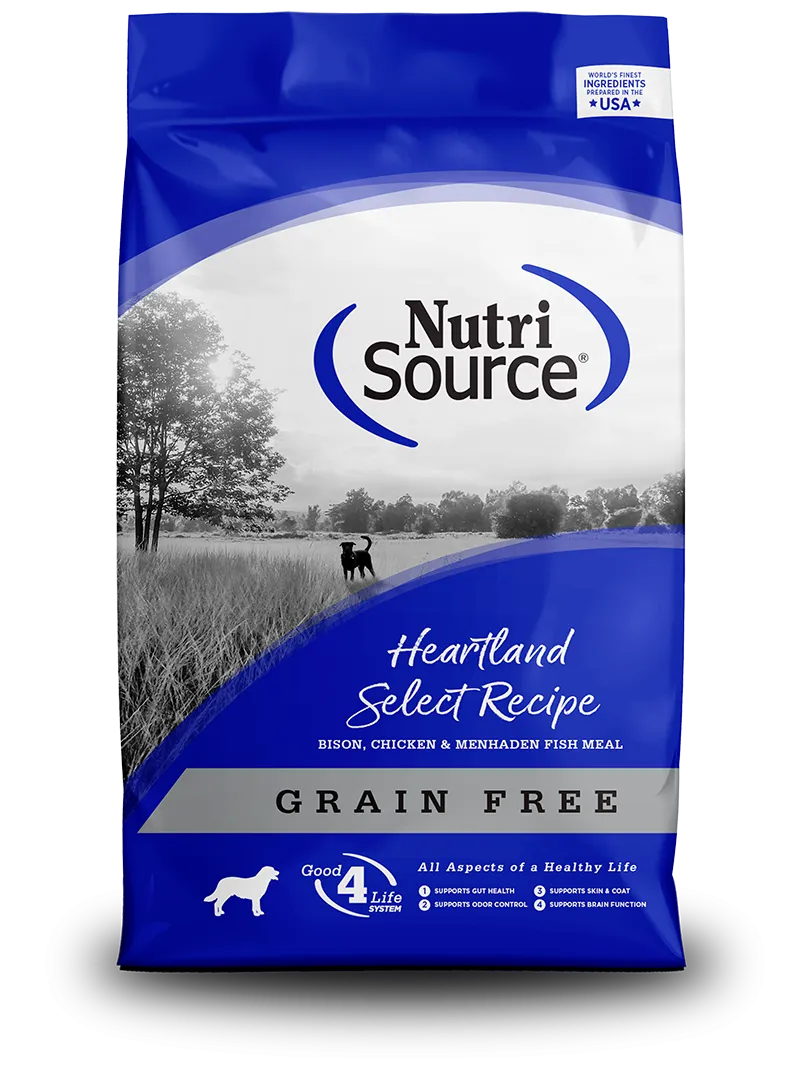 Nutrisource Grain Free Heartland Select Dry Dog Food