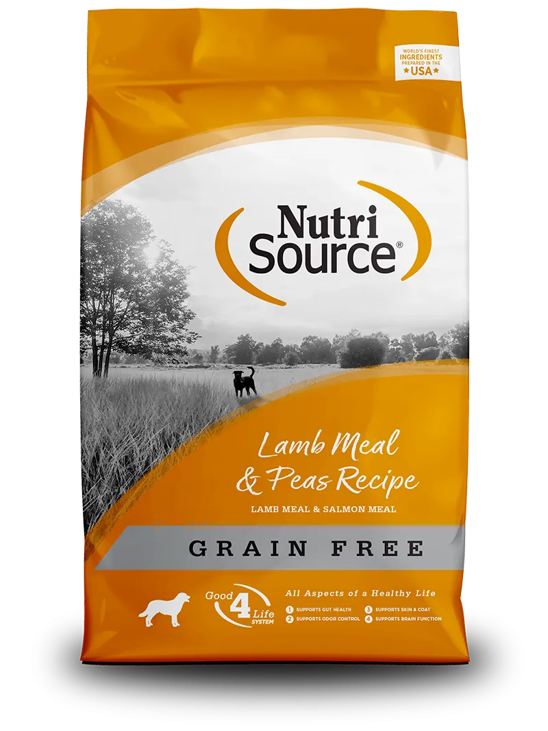 Nutrisource Grain Free Lamb Meal Dry Dog Food