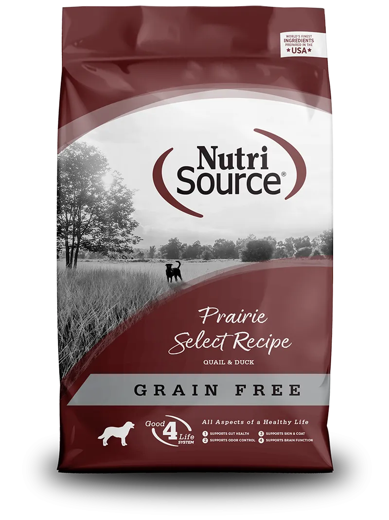 Nutrisource Grain Free Prairie Select Dry Dog Food