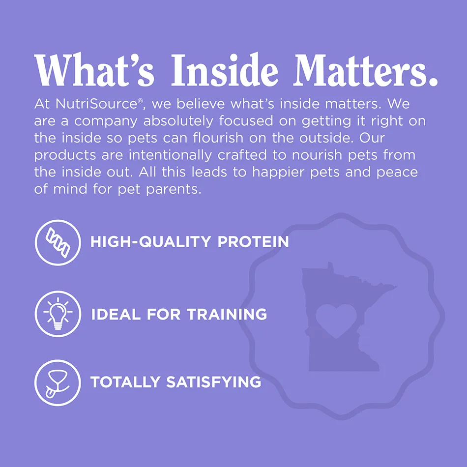 NutriSource Little Bites Duck Dog Treats