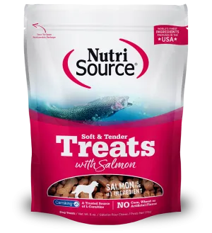 Nutrisource Soft Salmon Dog Treats