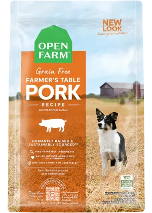 Open Farm Farmer's Table Pork Grain-Free Dry Dog Food