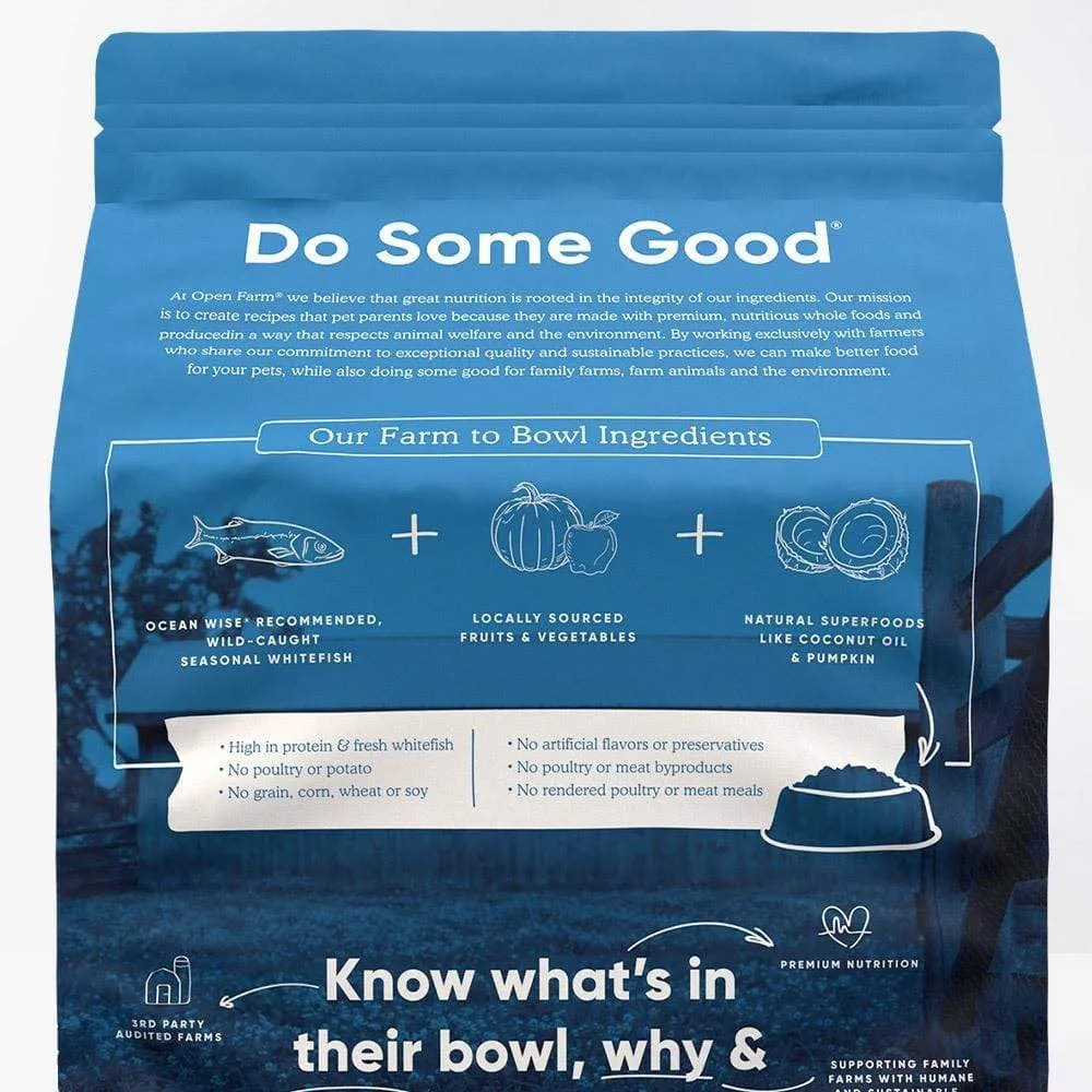 Open Farm Grain Free Catch of the Season Whitefish Recipe Dry Cat Food