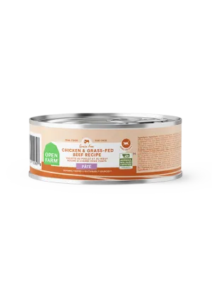 Open Farm Grain Free Chicken & Grass-Fed Beef Pate Wet Cat Food