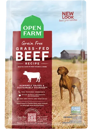 Open Farm Grain-Free Grass-Fed Beef Dry Dog Food