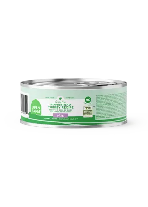 Open Farm Grain Free Homestead Turkey Pate Wet Cat Food
