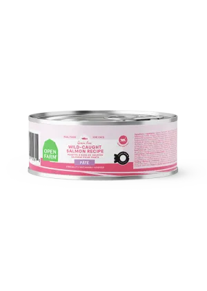 Open Farm Grain Free Wild-Caught Salmon Pate Wet Cat Food