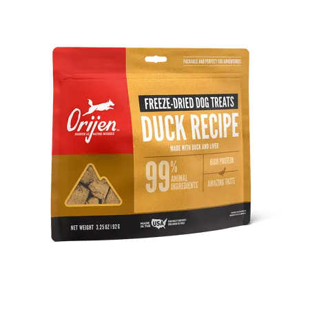 Orijen Freeze Dried Free Run Duck Dog Treats