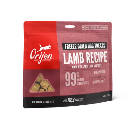 Orijen Freeze Dried Grass Fed Lamb Dog Treats