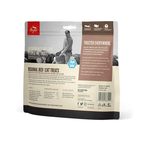 ORIJEN Freeze Dried Regional Red Cat Treats
