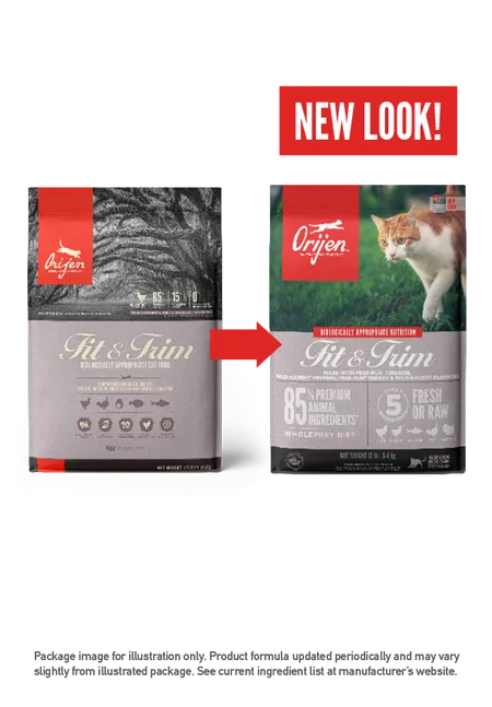ORIJEN Grain Free Fit & Trim Dry Cat Food