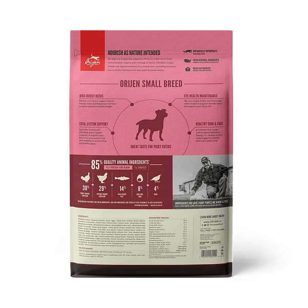 Orijen Small Breed Dry Dog Food