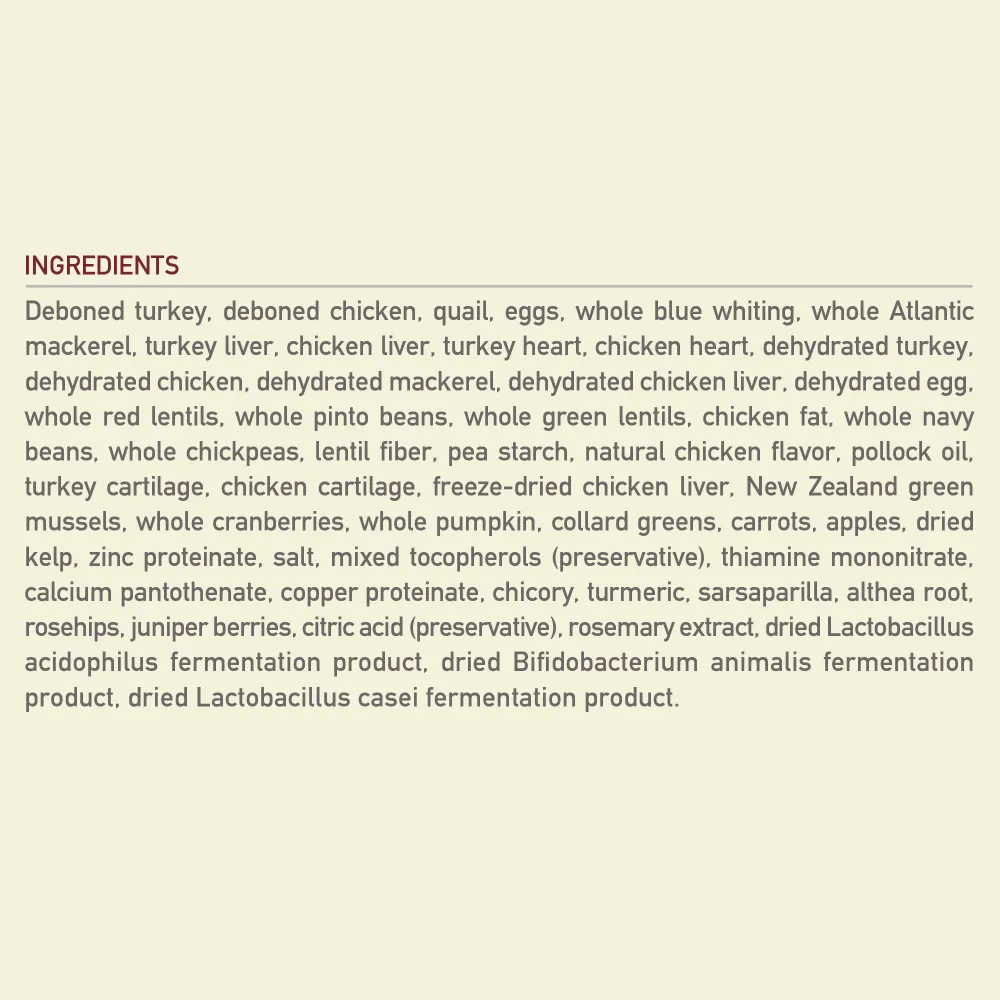 Orijen Small Breed Dry Dog Food